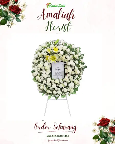 Krans Bunga Duka Pucangan